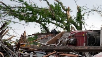 El tornado destrozó gran parte de la ciudad de Greenfield.