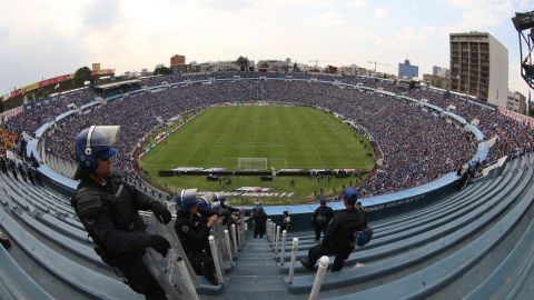 Vista del antiguo estadio de Cruz Azul.