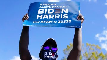 La campaña del actual presidente lanzó 'Votantes Afroamericanos con Biden-Harris'.