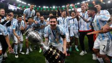Argentina ganó la última Copa América en Brasil en 2021.