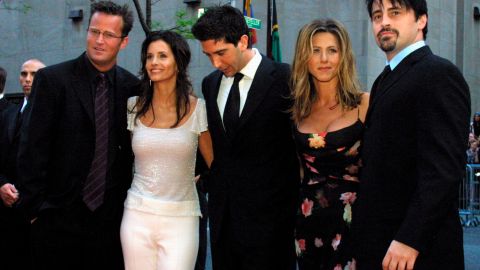 Matthew Perry, Courteney Cox, David Schwimmer, Jennifer Aniston y Matt LeBlanc.