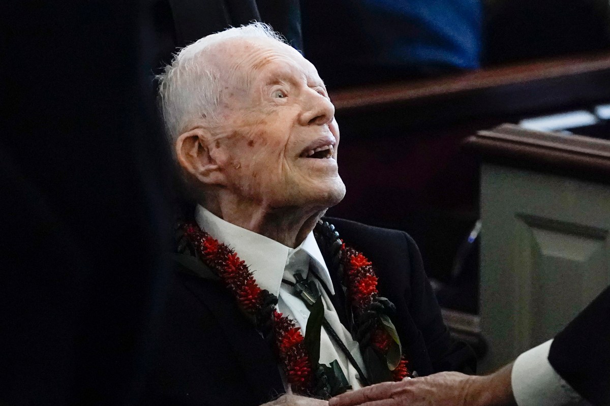 Nieto del expresidente Jimmy Carter dice que está “llegando al final” tras un año de cuidados paliativos