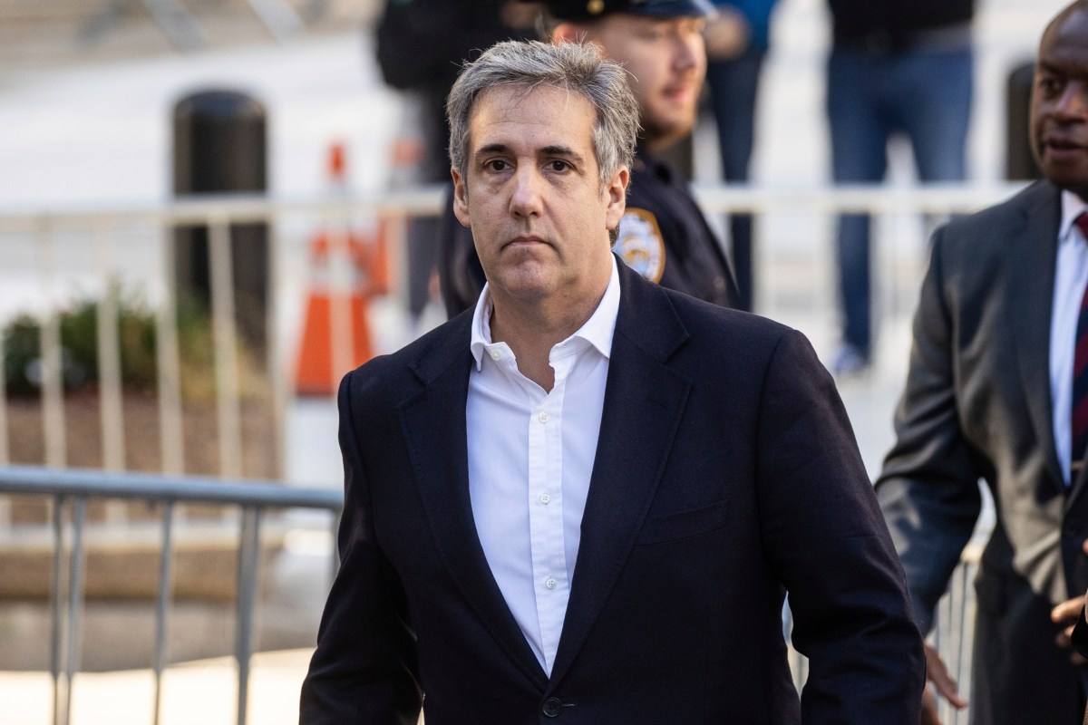 Trump y su exabogado Michael Cohen se verán las caras en juicio por pago secreto