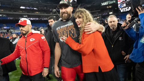 Travis Kelce y Taylor Swift