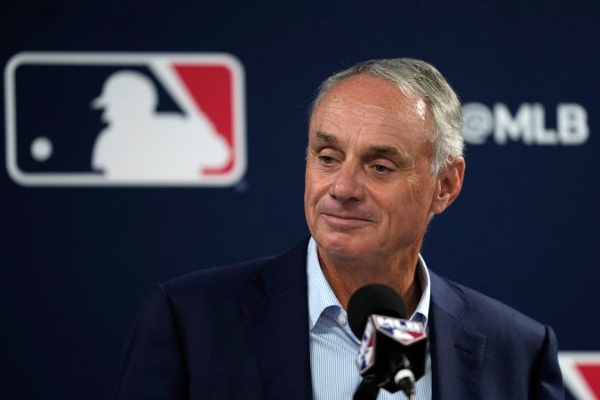 Rob Manfred, comisionado de la MLB.