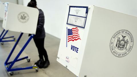 Votantes en Nueva York.