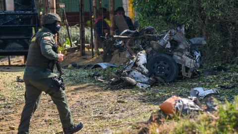 Foto referencial de la policía colombiana.