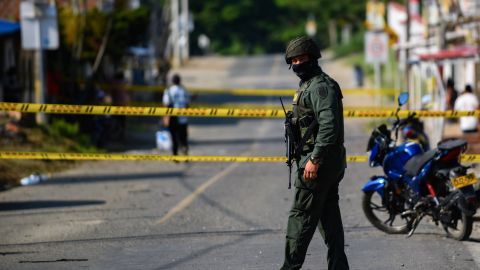 Policía colombiana.