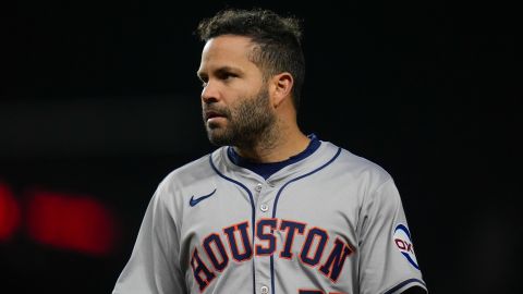 José Altuve, jugador de los Astros.