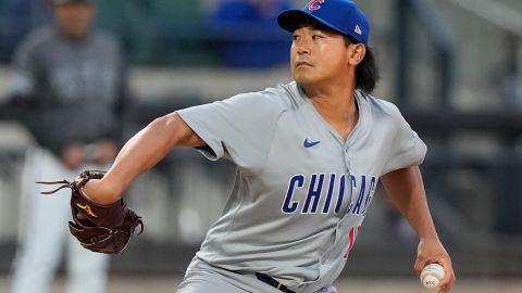 Shota Imanaga, lanzador de los Cubs.