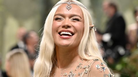 La cantante Karol G en la MET Gala 2024.