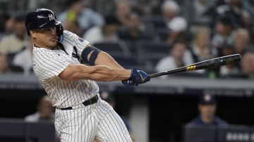 Giancarlo Stanton de New York Yankees es el rey de velocidad del bate en MLB [Video]