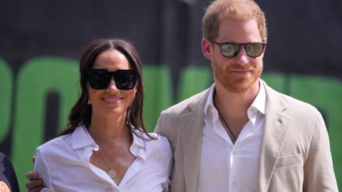 Meghan Markle y el príncipe Harry