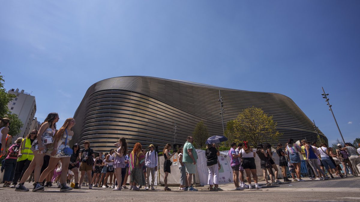 Real Madrid consigue millonario ingreso con los conciertos de Taylor Swift en el Santiago Bernabéu