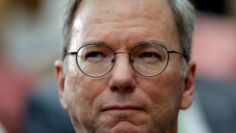 Eric Schmidt fue director ejecutivo de Google desde 2001 hasta 2011.