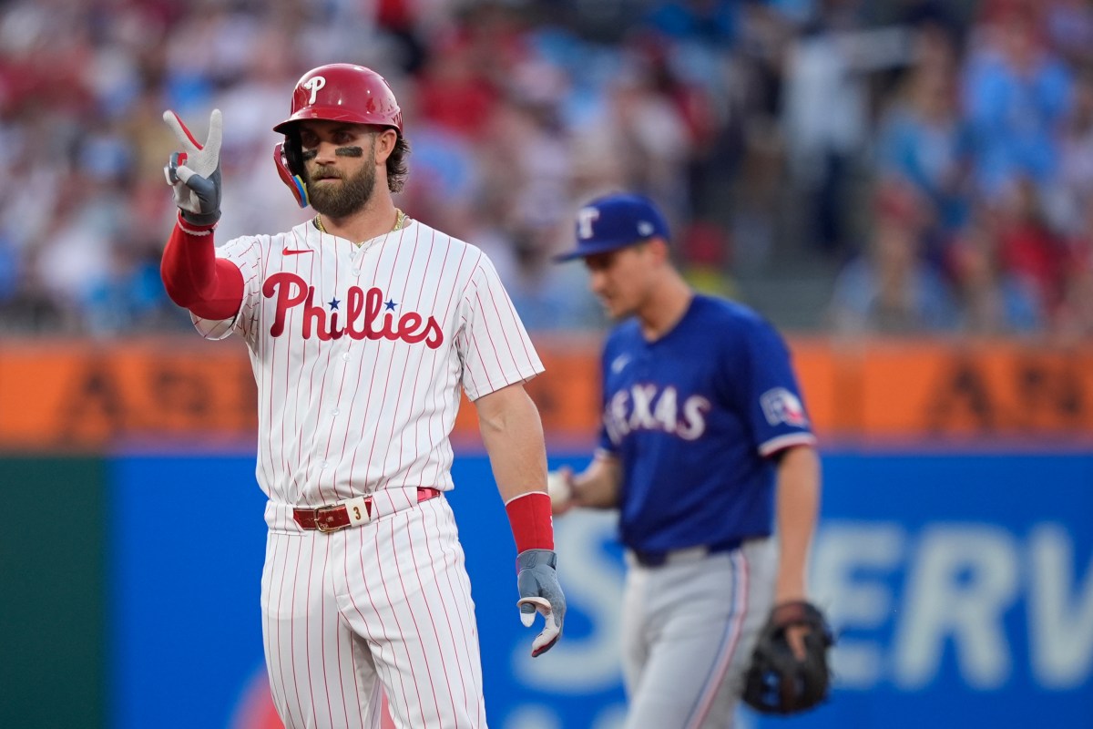 Asistencia de MVP: Bryce Harper ayudó a un joven de New Jersey en su propuesta para una cita [Video]