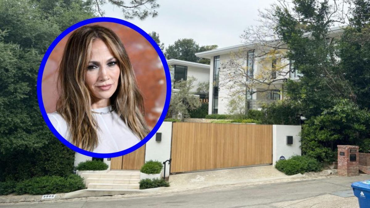 Comparten fotos de la casa que Jennifer López visitó en Beverly Hills