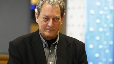 El novelista Paul Auster, autor de "Trilogía de Nueva York".