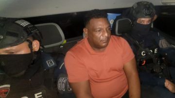 Mario Mejía fue detenido por los agentes de la Dirección Nacional Policial Antidrogas de Honduras.