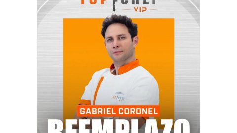 Gabriel Coronel llega a Top Chef VIP 3 en reemplazo de Mark Tacher.