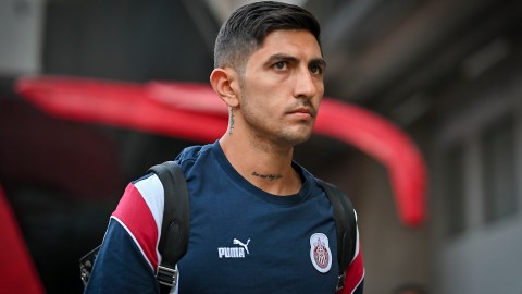 Víctor 'Pocho Guzmán, jugador de las Chivas Rayadas de Guadalajara.