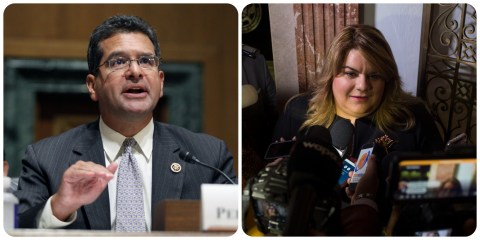 Jenniffer González y Pedro Pierluisi