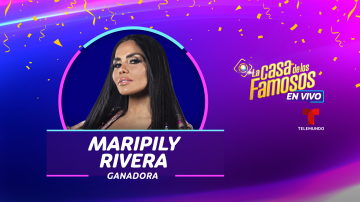 Maripily Rivera es la ganadora de La Casa de los Famosos 4.