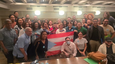 Activistas boricuas en Washington D.C.