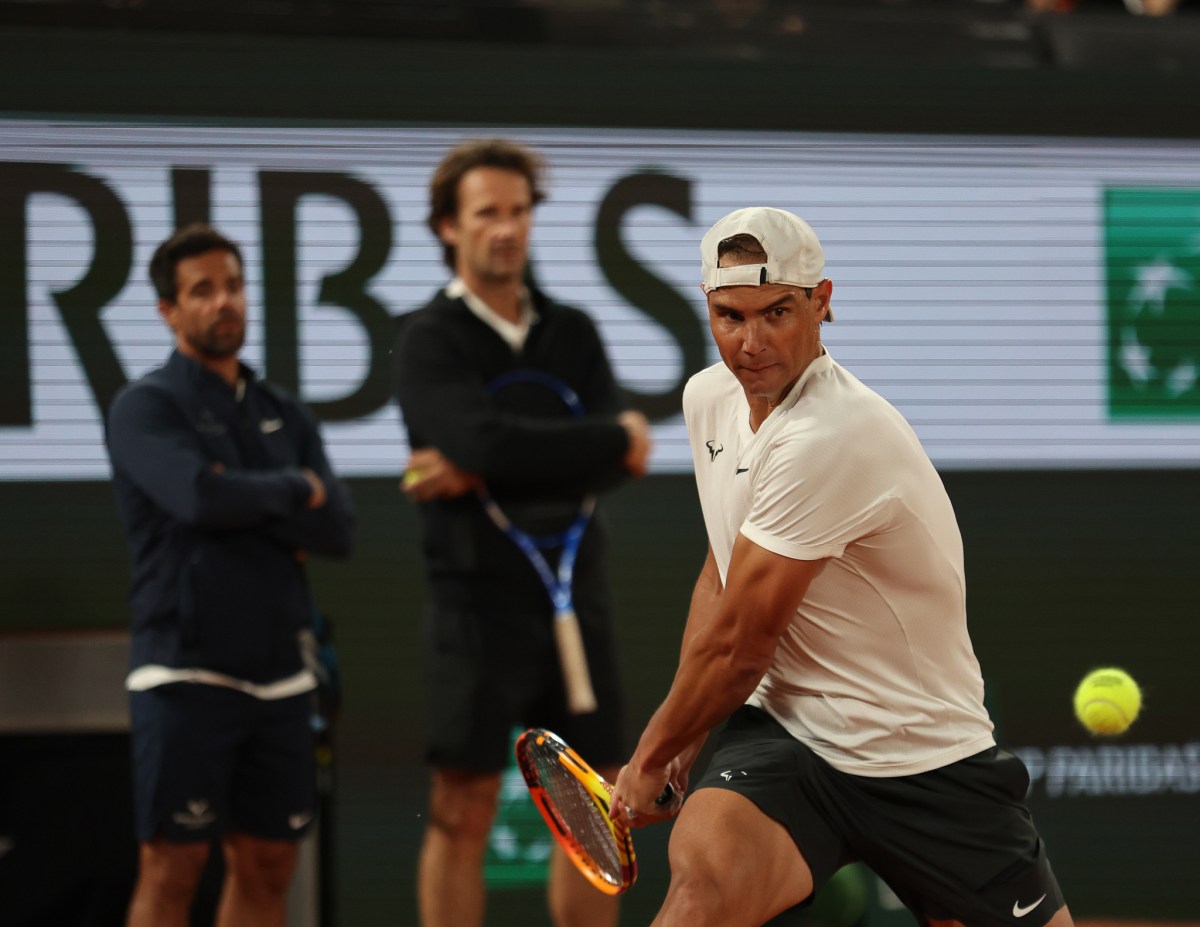 Con ovación y aplausos recibieron a Rafa Nadal en entrenamientos hacia Roland Garros [Video]