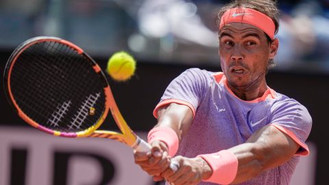 Rafa Nadal debuta con triunfo en Roma y afirma que es momento de "perder el miedo" a romperse