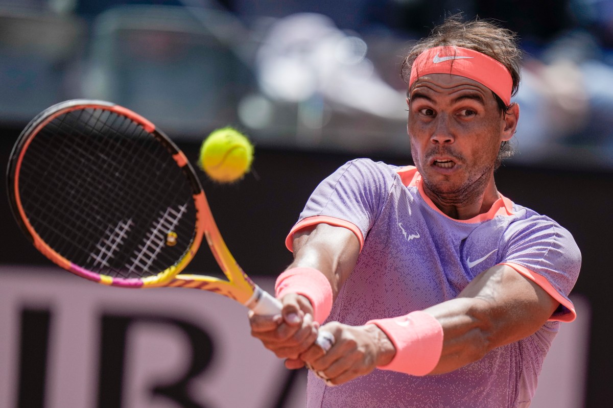 Rafa Nadal debuta con triunfo en Roma y afirma que es momento de “perder el miedo” a romperse