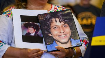 La legislación lleva el nombre de Sammy Cohen Eckstein, un niño de 12 años que murió en 2013 después de ser atropellado. /Susan Watts/Office of Governor Kathy Hochul