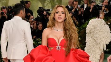 Shakira, cantante colombiana, en la Met Gala 2024, celebrada en Nueva York.