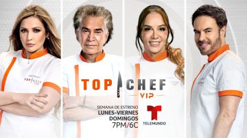 Top Chef VIP 3 cuenta con la presencia de Paty Navidad, El Puma, Rosie Rivera y Alejandro López.