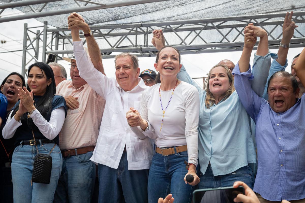 María Corina Machado: “Venezuela tiene no solo un candidato, sino a su próximo presidente”