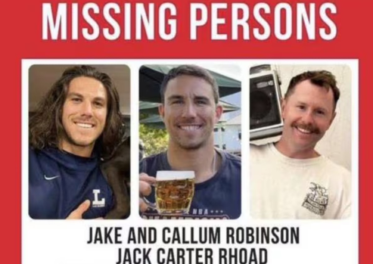 Hallan tres cuerpos en la zona donde desaparecieron turistas en Baja California, México