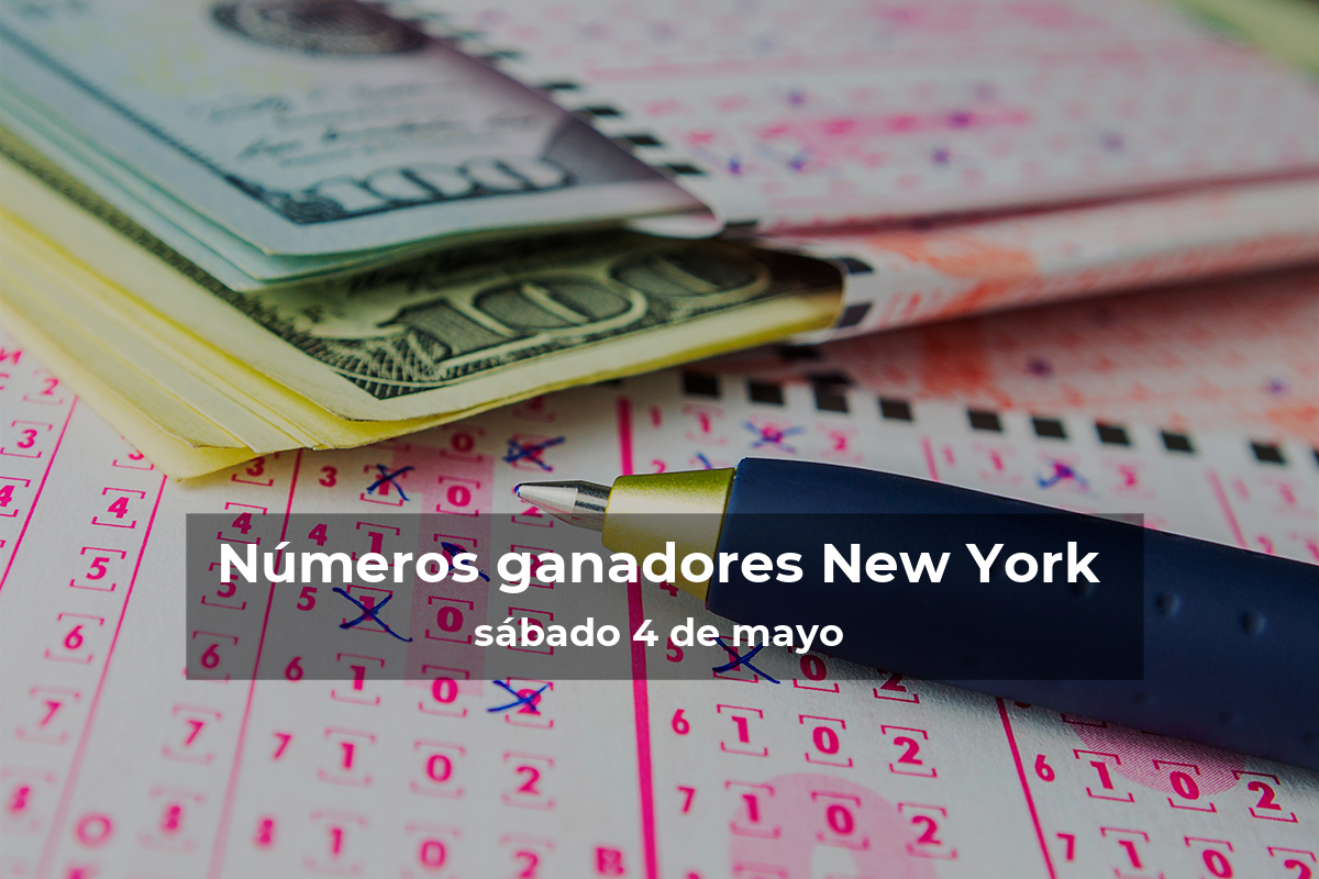 Lotería de Nueva York en vivo: resultados y ganadores del sábado 4 de mayo de 2024