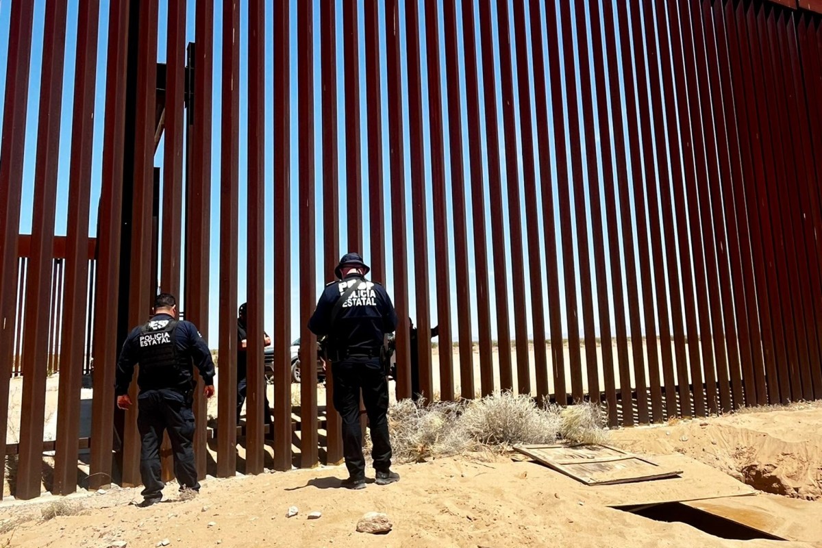 Descubren narcotúnel bajo el muro fronterizo: una nueva ruta clandestina desde México a EE.UU.