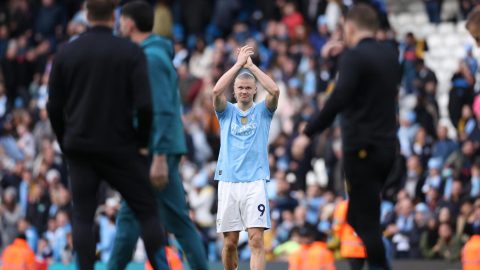 Erling Haaland, jugador del Manchester City.