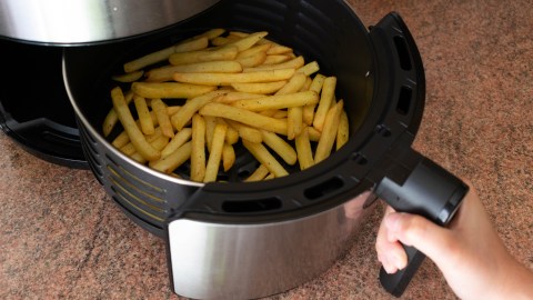 Papas en freidora de aire