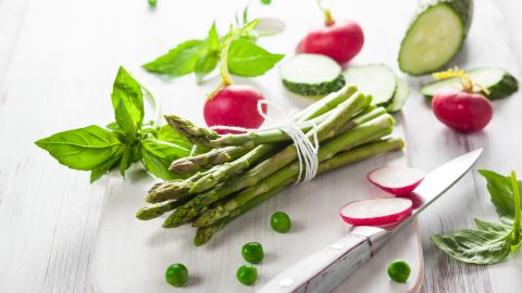 Verduras bajas en calorías