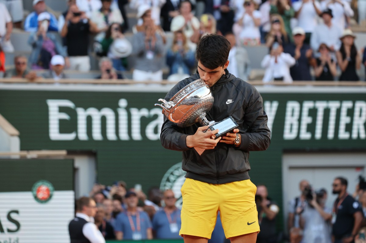 Carlos Alcaraz apunta en grande: “Quiero llegar a donde están Djokovic, Nadal y Federer”