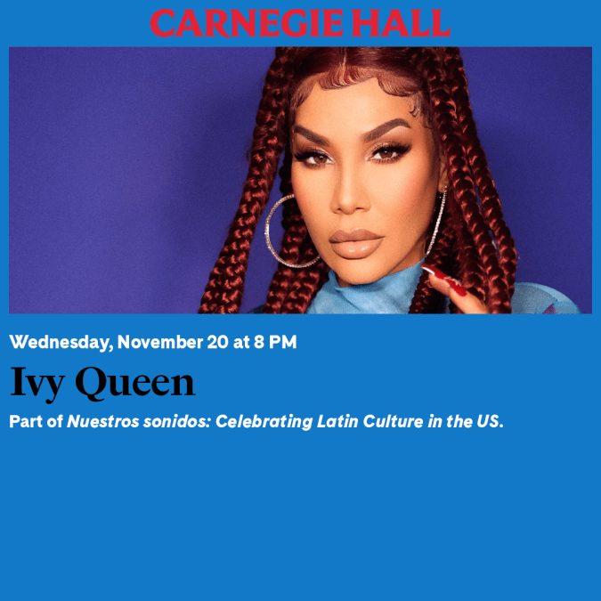 Ivy Queen es considerada "la Reina del Reggaetón".