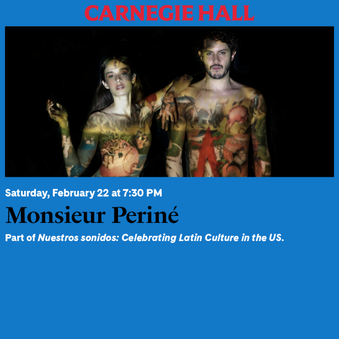 Monsieur Periné ganó un Latin Grammy en la categoría Mejor Álbum Alternativo.