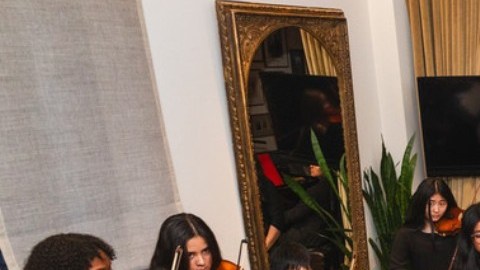 Concierto de Joshua Bell al recibir la Medalla Páez del Fondo Venezolano Americano para las Artes (VAEA) en NY.