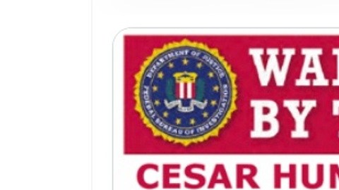 César Humberto López Larios era buscado por el FBI.