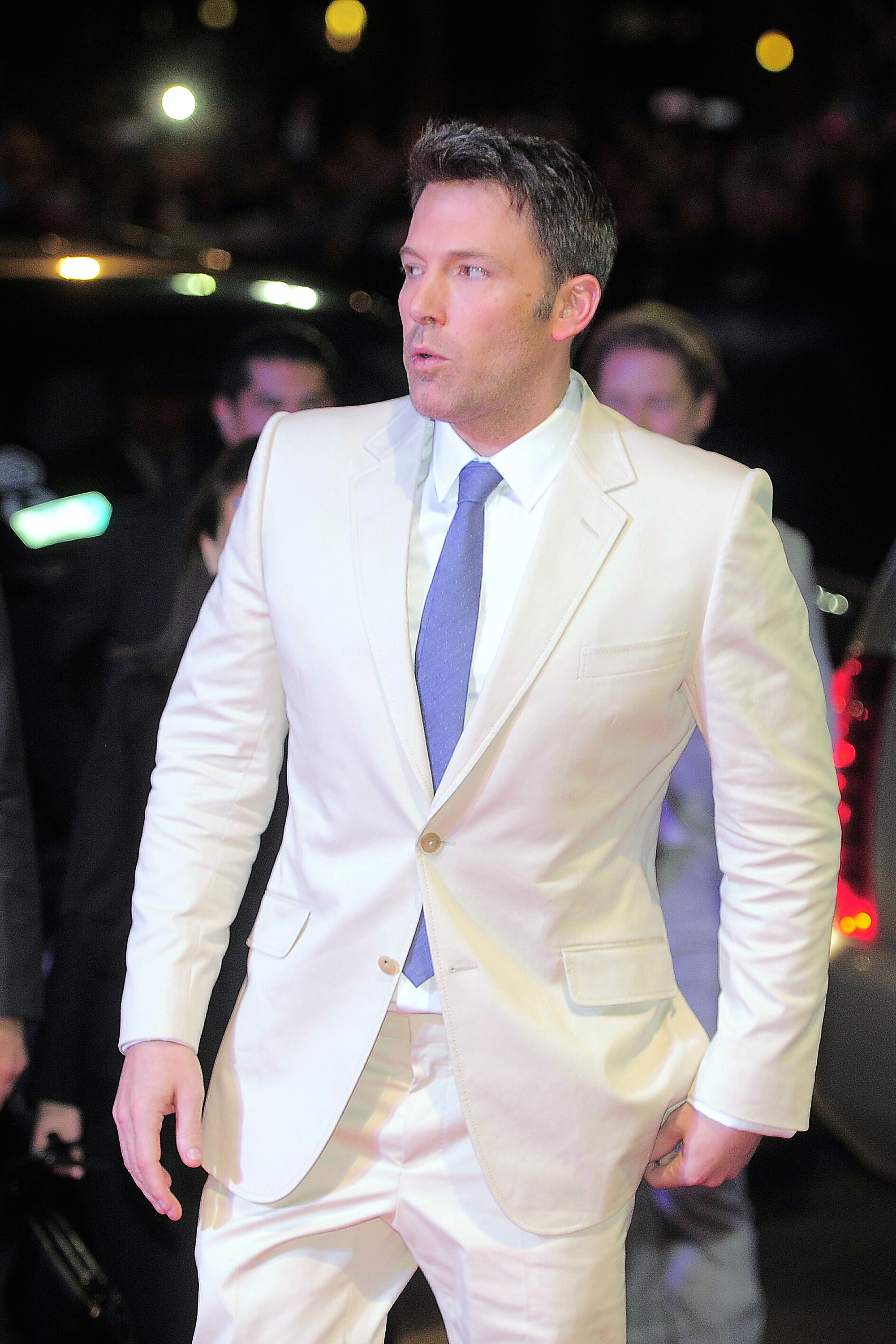 Ben Affleck posando.