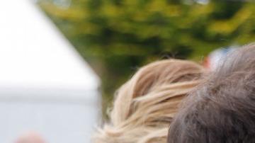 "Gracias al pueblo ucraniano por su valentía, por su amor a la libertad", dijo Macron.