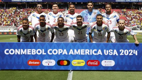 Selección de Venezuela en la Copa América 2024. Foto: JOHN G. MABANGLO.