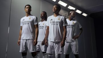 El Real Madrid y Adidas presentan la camiseta para la temporada 2024-25.